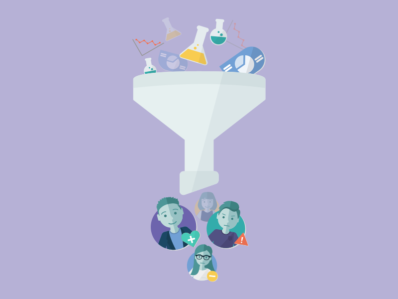 Here's a quick illustration on segmentation